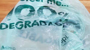 biodegradeable plastic bag